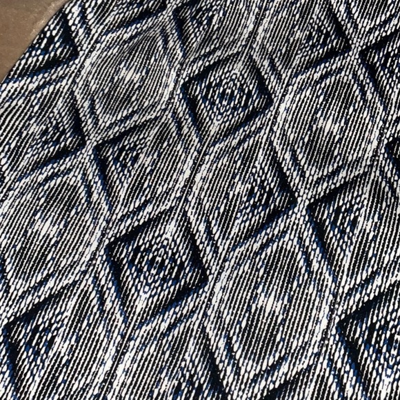 Black, White, and Blue Pencil Skirt by LYSSE - Size Medium - Picture 2 of 5